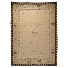 Vintage Bessarabian Pale Kilim, circa 1930