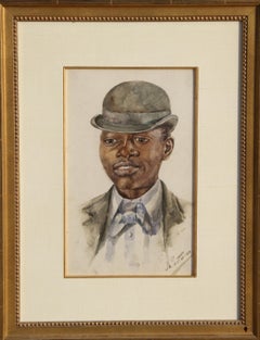 Portrait of a Young Man by Bessie Pease Gutmann