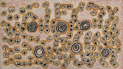 Gemälde der Aborigines von Bessie Sims Nakamarra