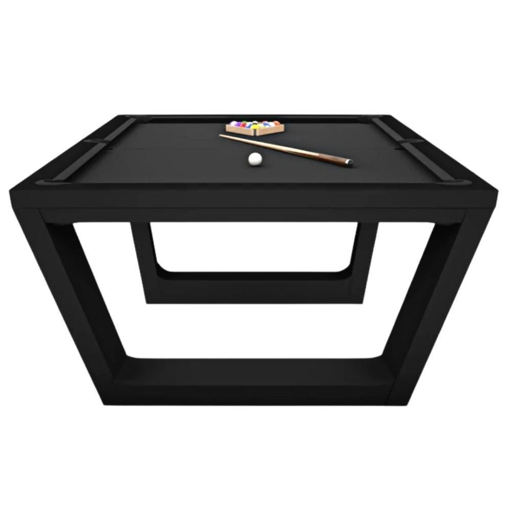 Best Gift To A Man Modern Pool Tables Inverted Legs Solid Oak Black Felt