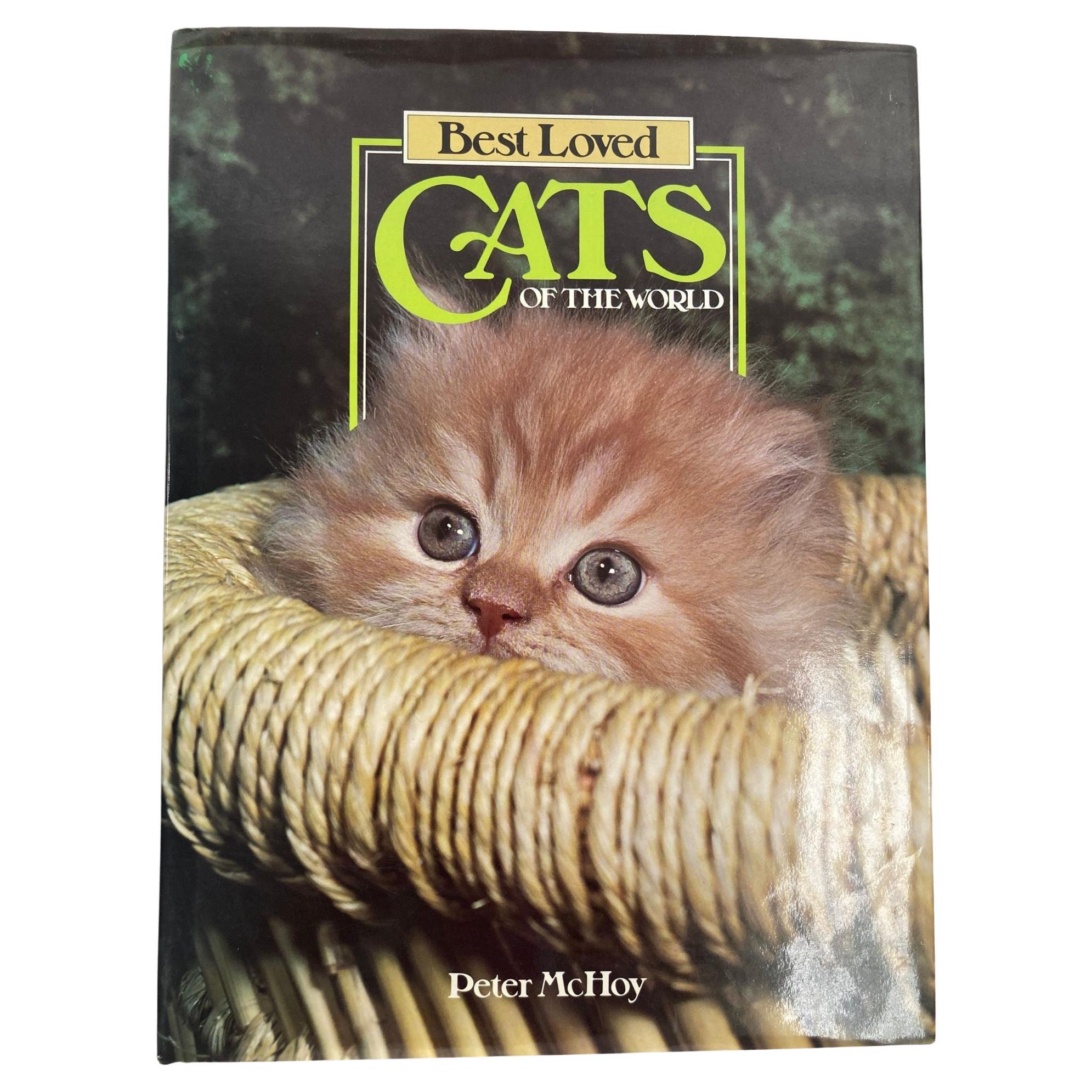 Best Loved Cats of the World Hardcover Book by Peter McHoy