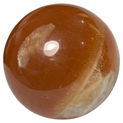 Esfera de Calcita Miel Roja de 548 gramos de la mejor calidad