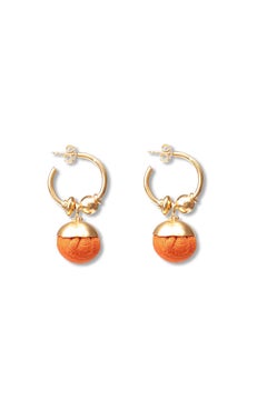Best Seller Anatoli Earrings in Silk & 24k Vermeil Gold by Katerina Makriyianni