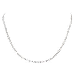 Best Seller Classic Style Diamond Necklace 18k White Gold for Her