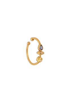 Bestseller Double Shine Ear Cuff in Vermeil & Zirkone von Katerina Makriyianni