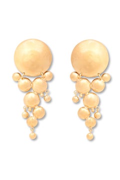 Best Seller Galaxy of Stars Earrings in 24k Vermeil Gold by Katerina Makriyianni