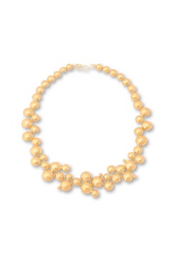 Best Seller Galaxy of Stars Necklace in 24k Vermeil Gold by Katerina Makriyianni