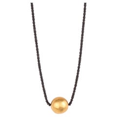 Best Seller Lyria Necklace in 24k Vermeil Gold & Pyrite by Katerina Makriyianni