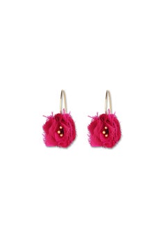Best Seller Naya Earrings in Silk & 24k Vermeil Gold by Katerina Makriyianni