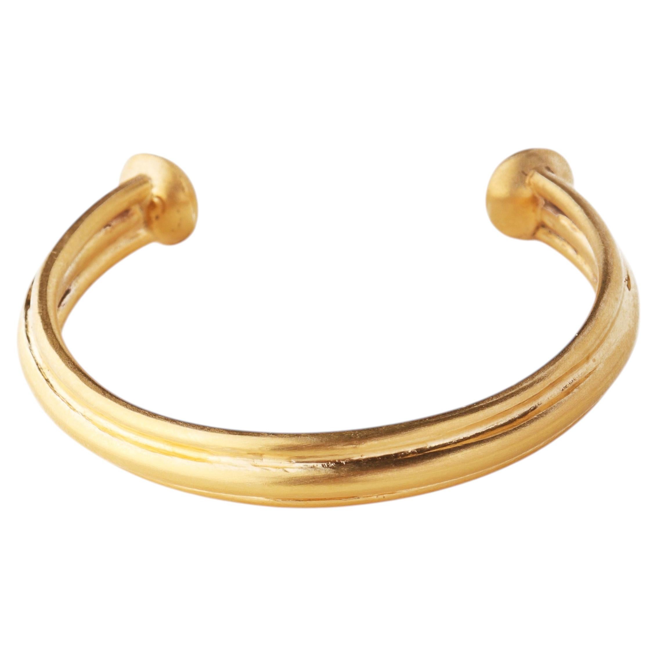 Best Seller Orin Bracelet in Brass & 24k Vermeil Gold by Katerina Makriyianni