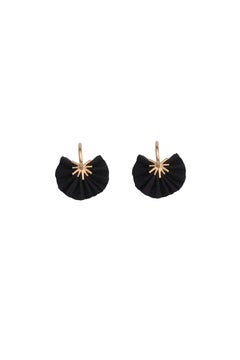 Best Seller Sparkle Hoops in Silk & 24k Vermeil Gold by Katerina Makriyianni