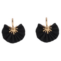 Best Seller Sparkle Hoops in Silk & 24k Vermeil Gold by Katerina Makriyianni