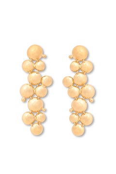 Best Seller Tail of Stars Earrings in 24k Vermeil Gold by Katerina Makriyianni