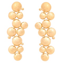 Best Seller Tail of Stars Earrings in 24k Vermeil Gold by Katerina Makriyianni