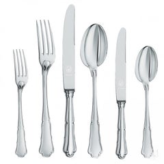 Besteckset Barocco Kollektion – 126-teiliges Sterling Silber in Kassette