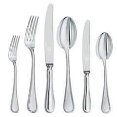 Besteckset Inglese 77-teiliges Sterling Silber – Klassisches Design in Kassette