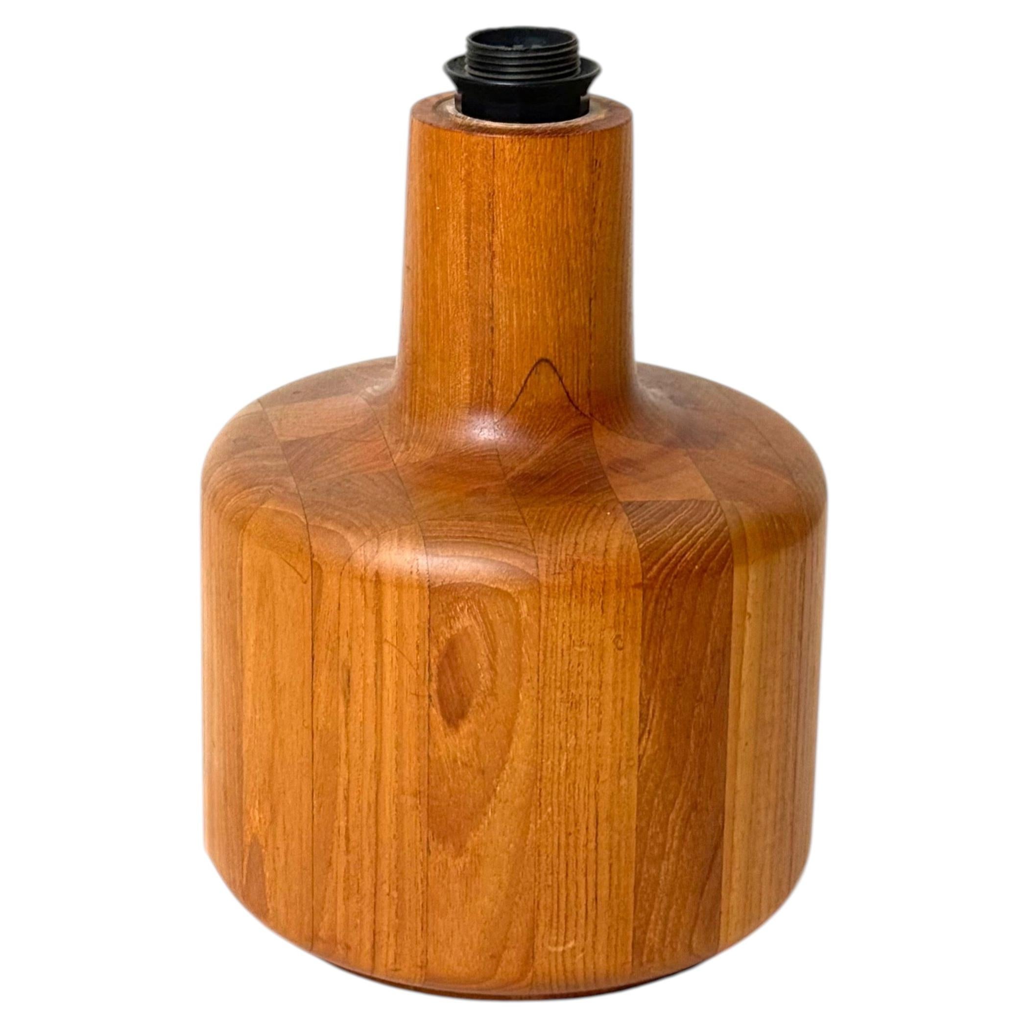 Bestform Teak Table Lamp, Vintage Design, Elegant Lighting, Denmark For Sale
