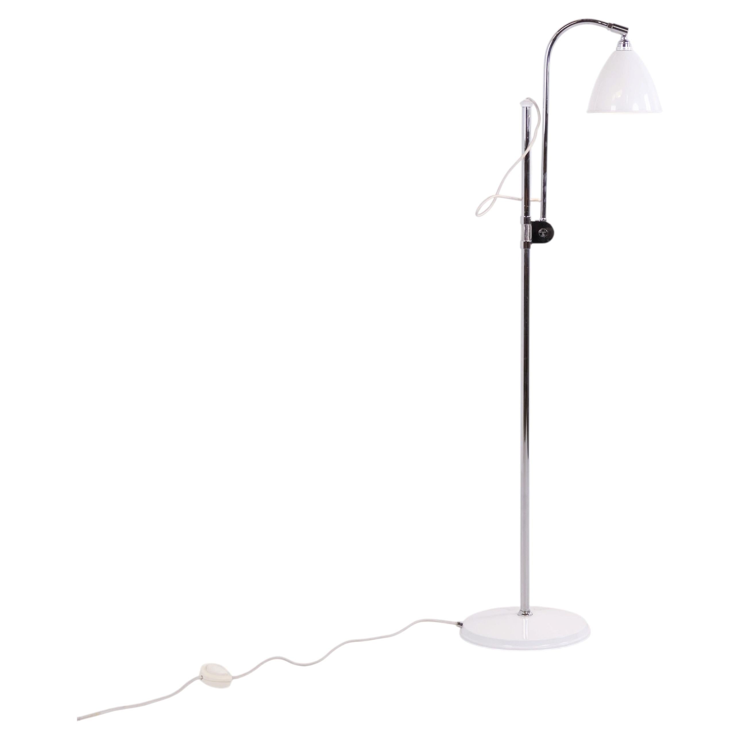 Lampadaire « Bestlite BL3 Chrome » de Robert Dudley Best pour GUBI