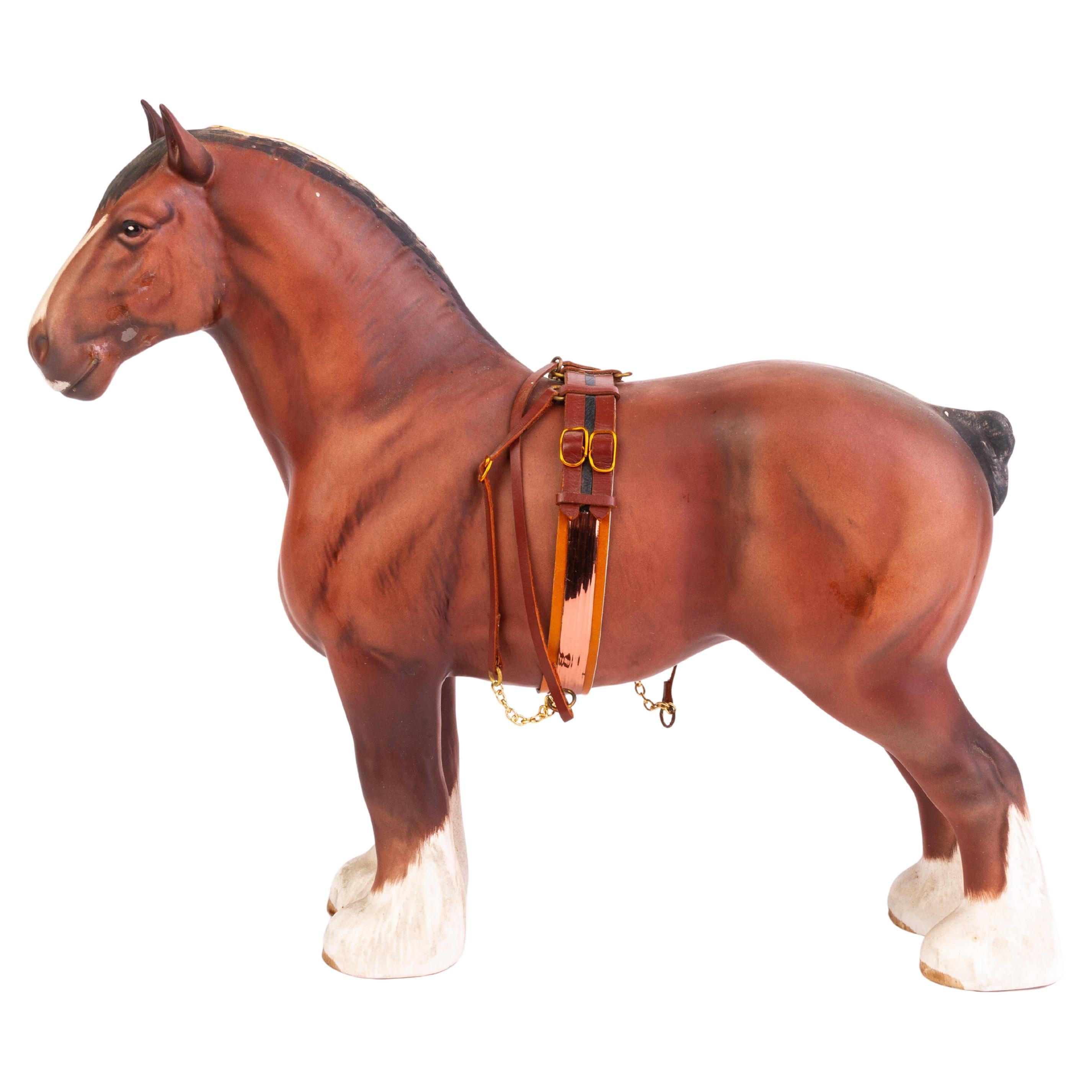 Beswick Connoisseur Pottery Burnham Beauty Horse Sculpture For Sale