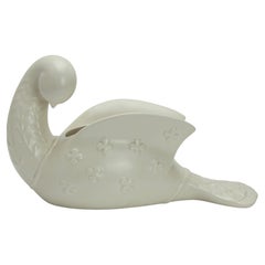 Beswick Dove Vase by Kathi Urbach, Ivory Ceramic, England, 1950s