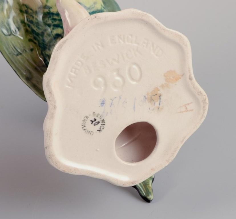 Beswick, Inghilterra. Statuetta in porcellana di un pappagallo. Circa anni '30/'40 in vendita 2
