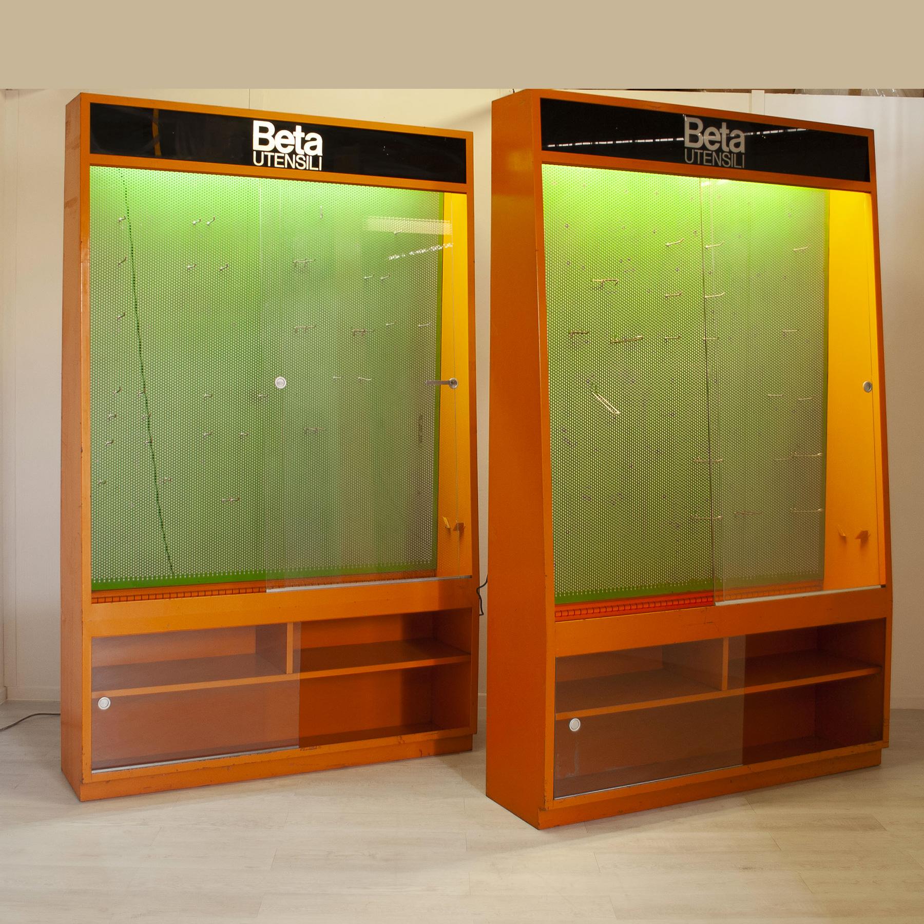 Italian Beta 1960s tool showcase display case For Sale