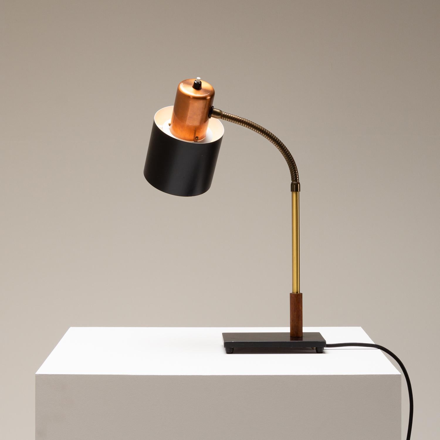 Mid-20th Century Beta Desk Lamp by Jo Hammerborg for Fog & Mørup, Denmark, 1960s For Sale