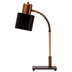 Beta Desk Lamp by Jo Hammerborg for Fog & Mørup, Denmark, 1960s