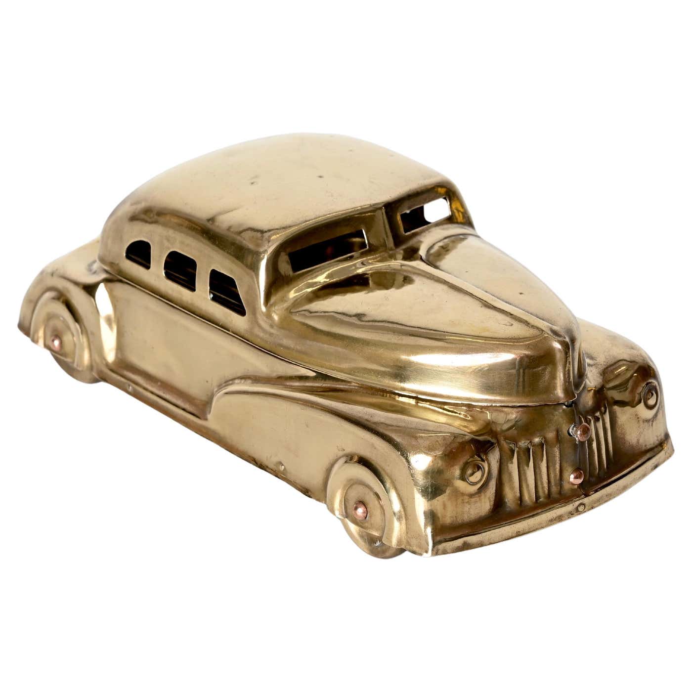 Bitil Car Betel Motor Brass Model Car, Art Deco Box, Collectible Paint Set, 1930s ...