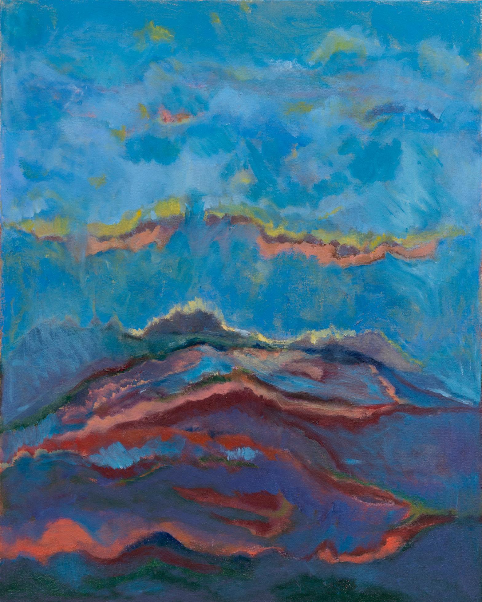 Landscape Painting di Beth Barry - Luce filtrata
