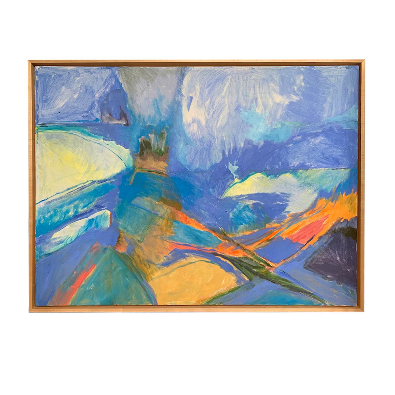 Landscape Painting di Beth Barry - Acquedotto