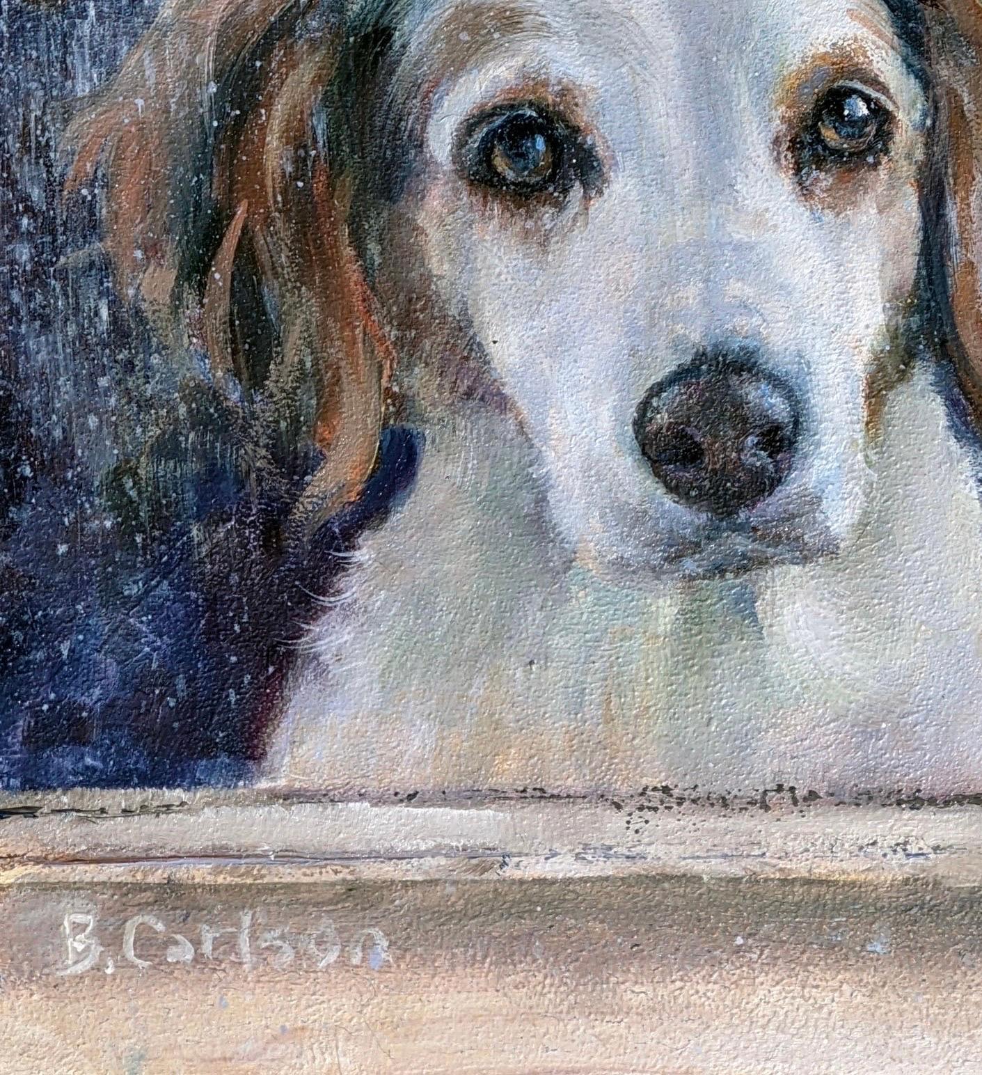 Scopri il toccante dipinto per cani di Beth Carlson, 