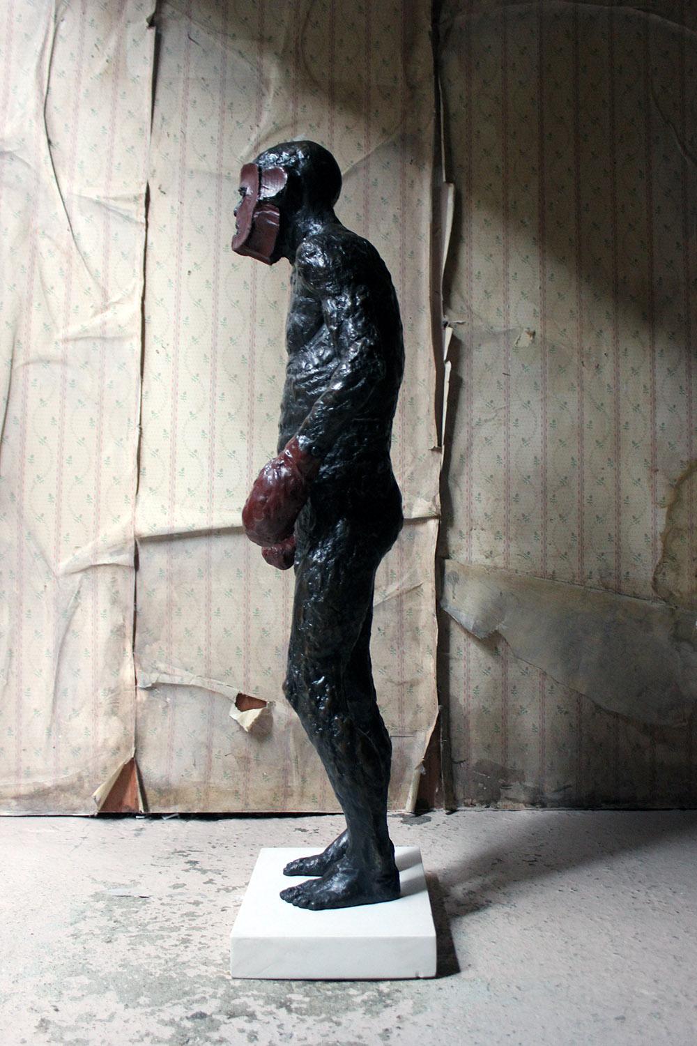 Beth Carter, Boxer, Bronze, 2014, Edition 5 of 15 For Sale 11