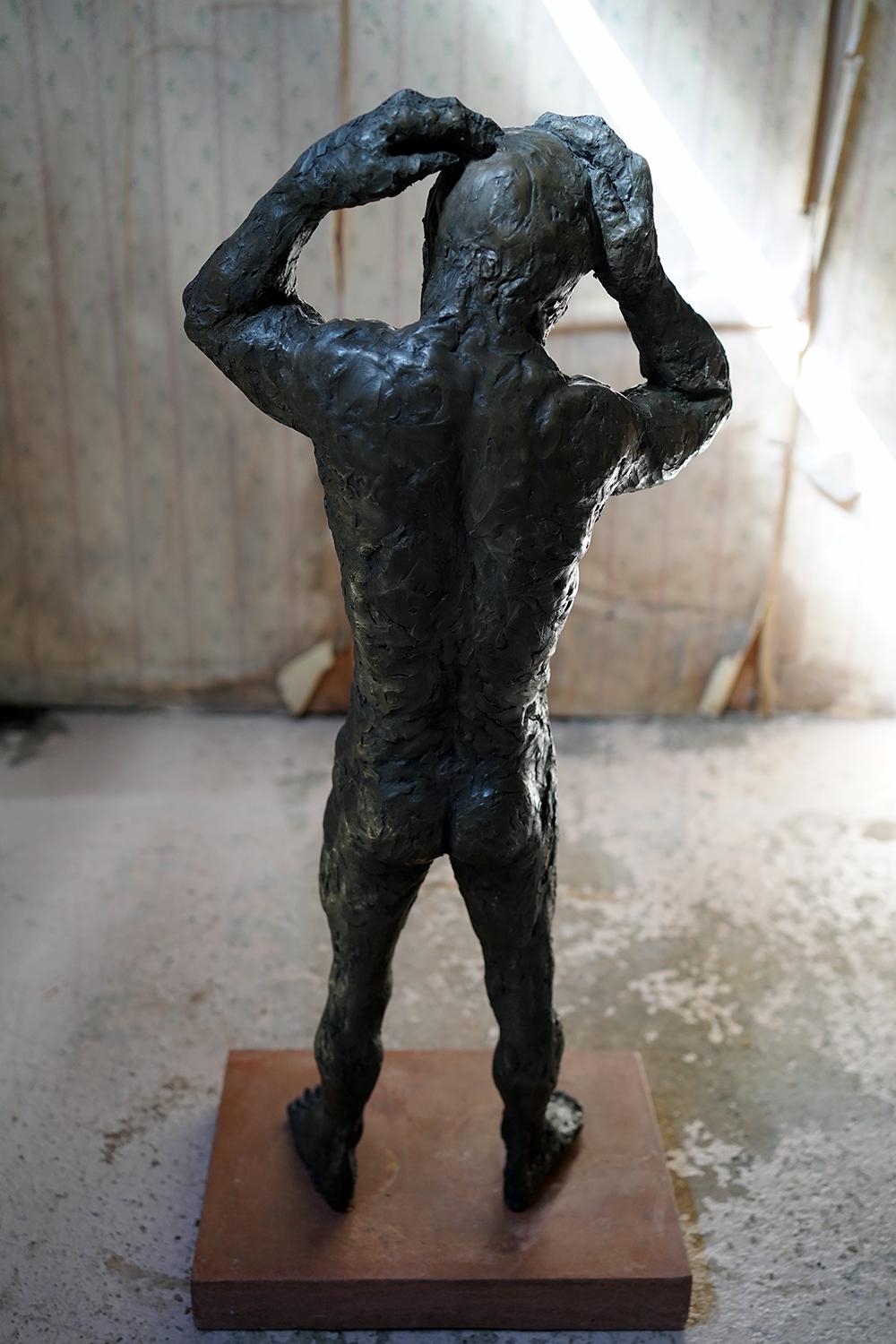 Beth Carter, Carnival Figure; Bronze Resin & Terracotta; 2011, Edition 2 of 25 5