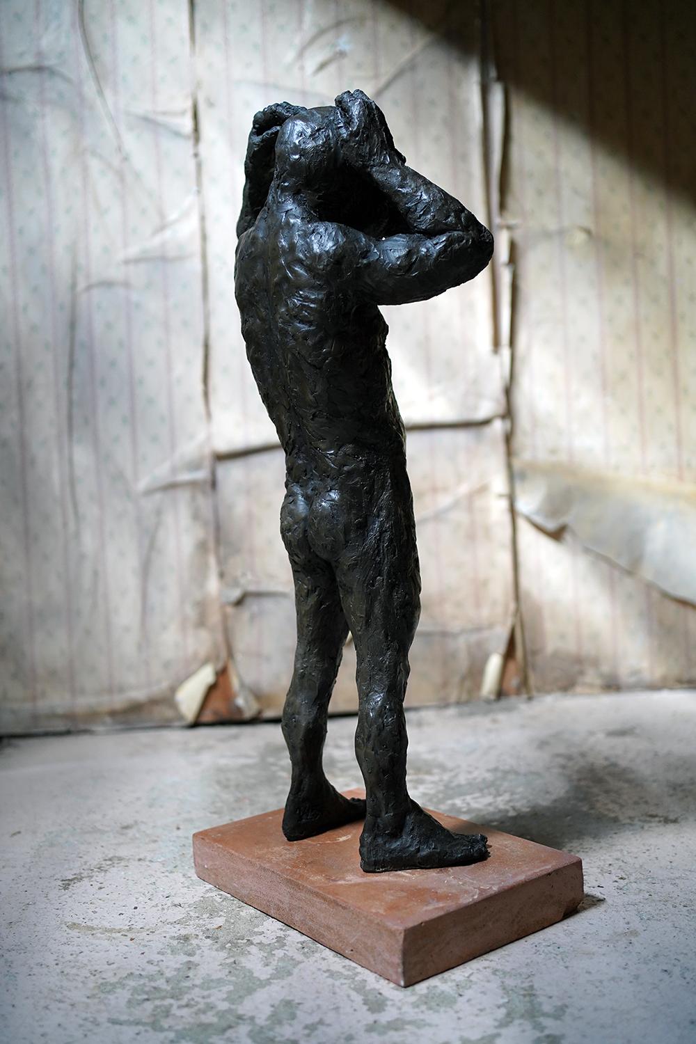 Beth Carter, Carnival Figure; Bronze Resin & Terracotta; 2011, Edition 2 of 25 1