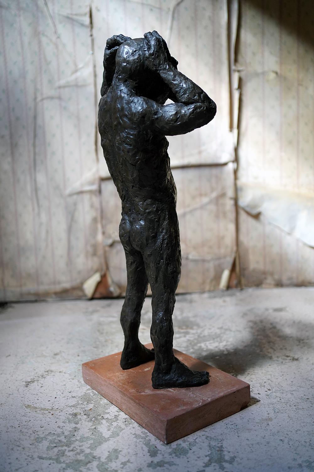 Beth Carter, Carnival Figure; Bronze Resin & Terracotta; 2011, Edition 2 of 25 2