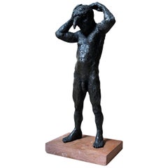 Beth Carter, Carnival Figure; Bronze Resin & Terracotta; 2011, Edition 2 of 25