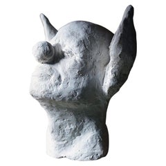 Beth Carter, Clown Head with Donkey Ears, Jesmonite, 2014, Unique