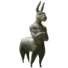 Beth Carter, Little Donkey, Bronze, Unique, circa 2005