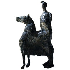 Beth Carter; Pantomime; Bronze; Ap; Unique; circa 1996