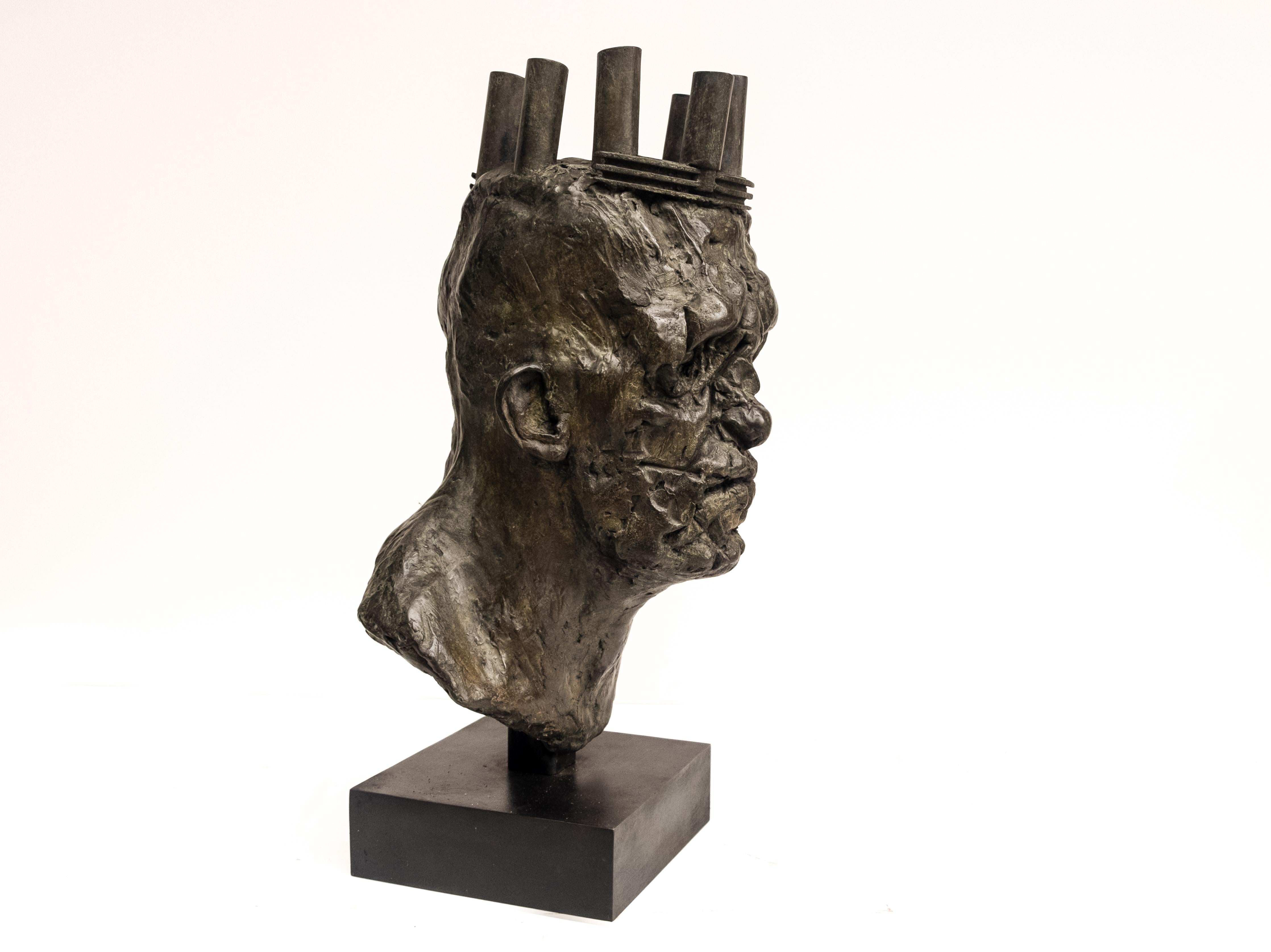 Hollow King - Sculpture by Beth Carter
