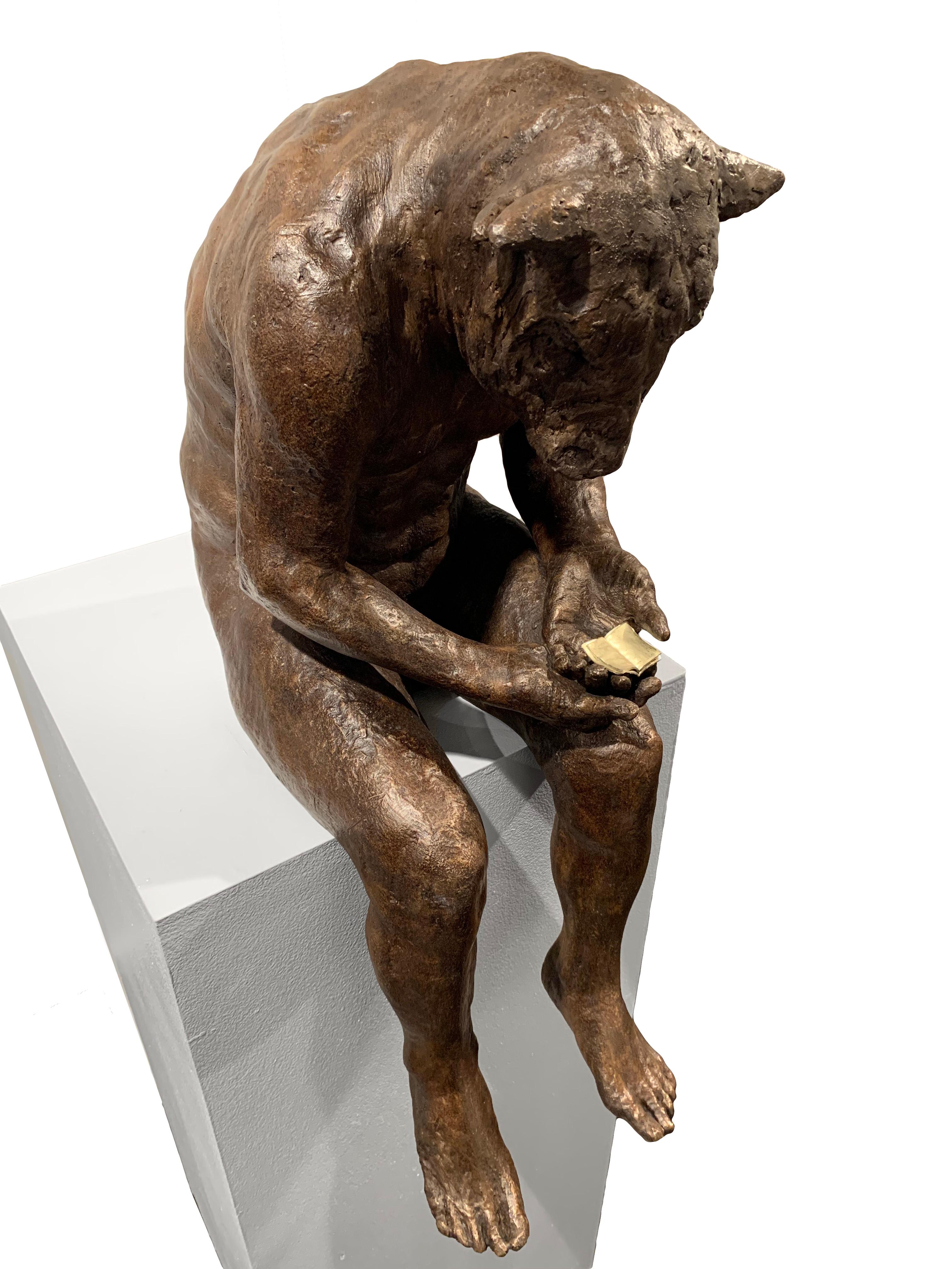 Beth Carter is an artist based in Bristol, UK. She has studied sculptural mythology and methodology in Gambia, India, Kenya, Mexico, New Zealand, Sri Lanka, and Tanzania. Her practice often morphs the human figure and animal, creating totemic