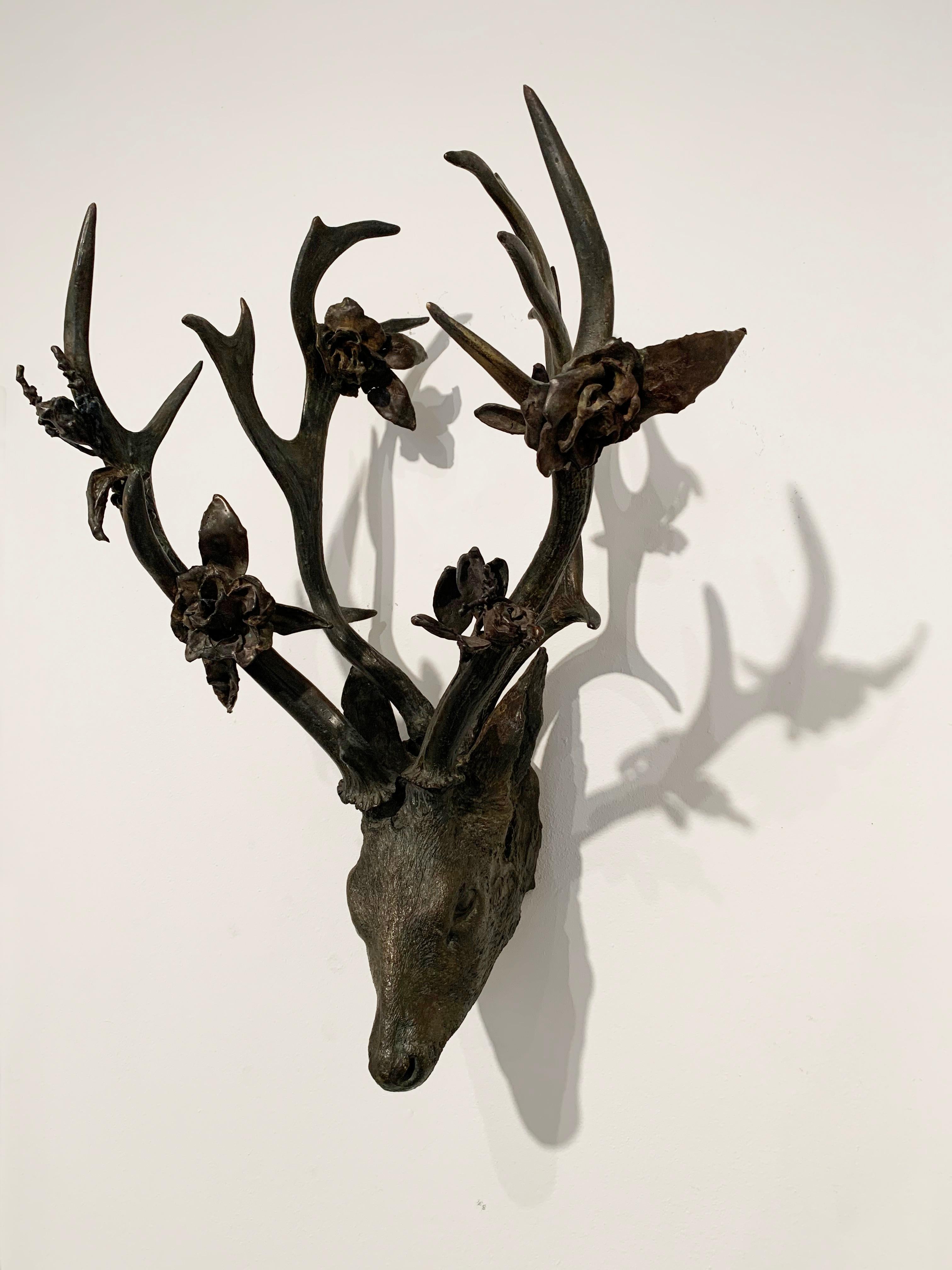 Beth Carter Figurative Sculpture - Sapling Deer
