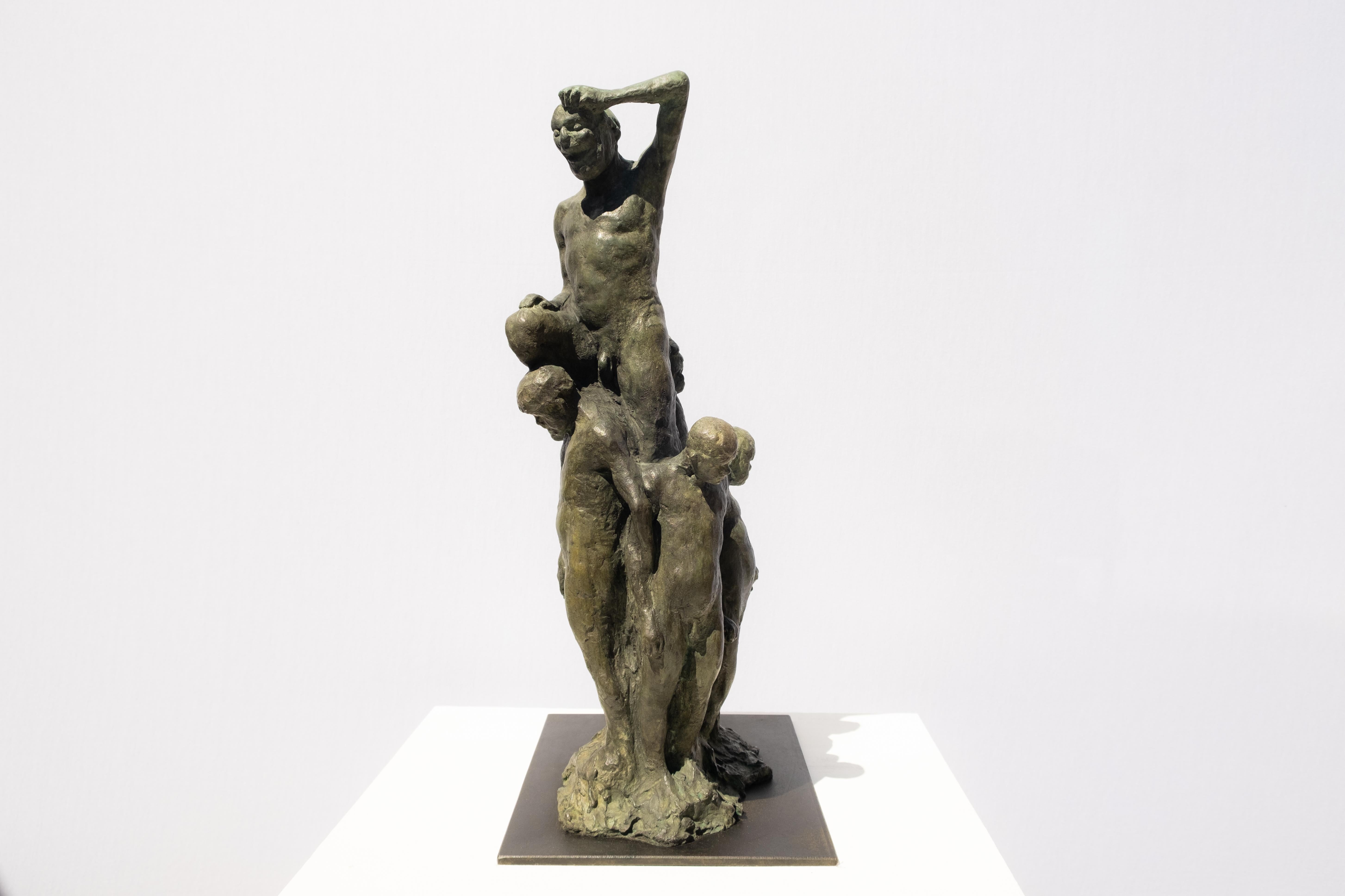 Beth Carter Figurative Sculpture - The Innocents (group)