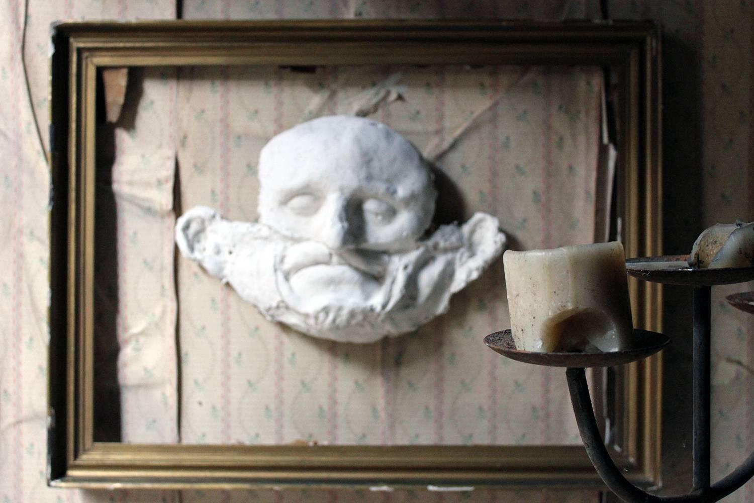 Contemporary Beth Carter, ‘Wide Face Sad Face Mask’, Jesmonite and Plaster, Unique For Sale