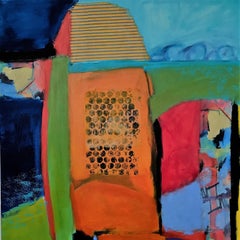 Transición, Técnica mixta sobre lienzo