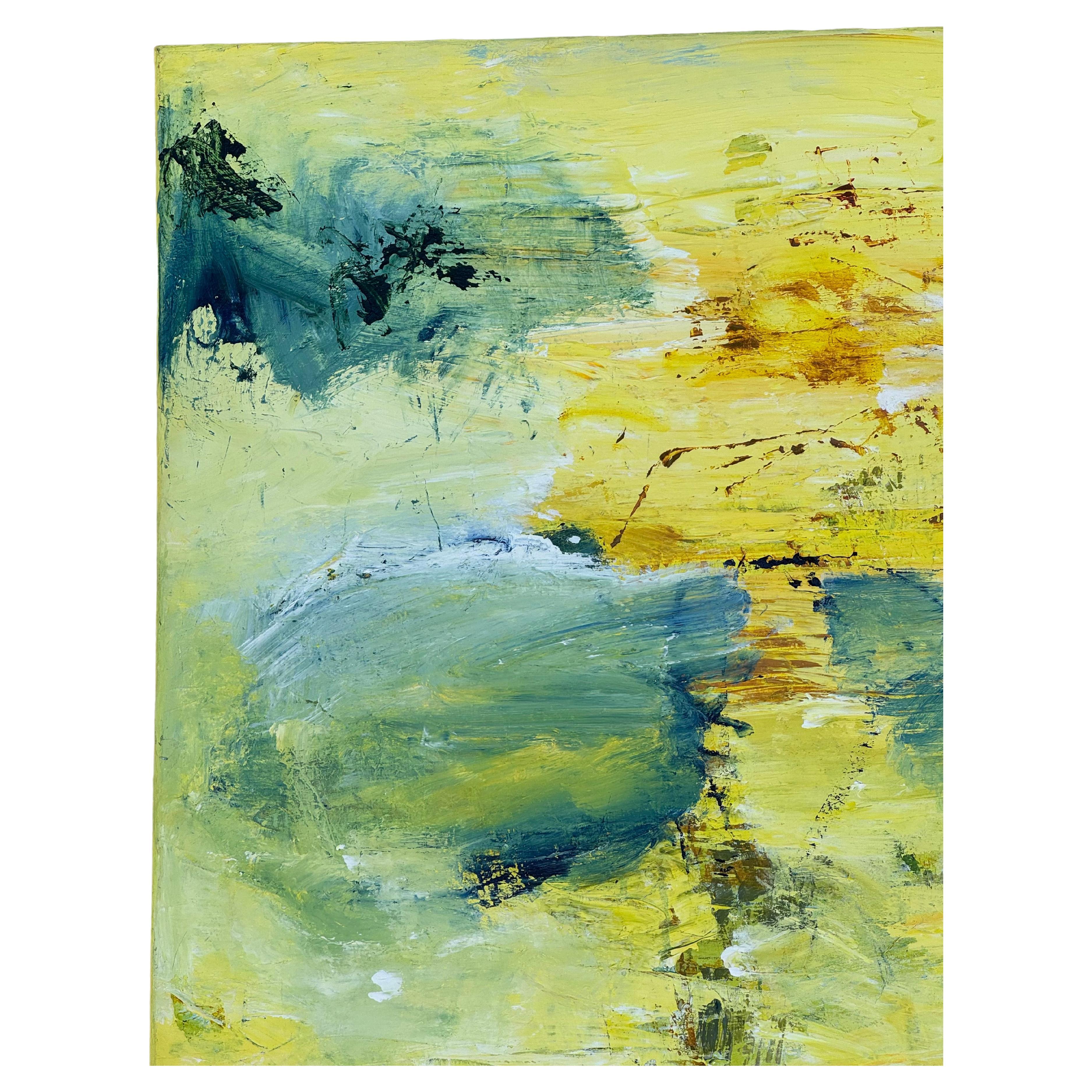Modern Beth Donahue Abstract Oil On Canvas Painting For Sale