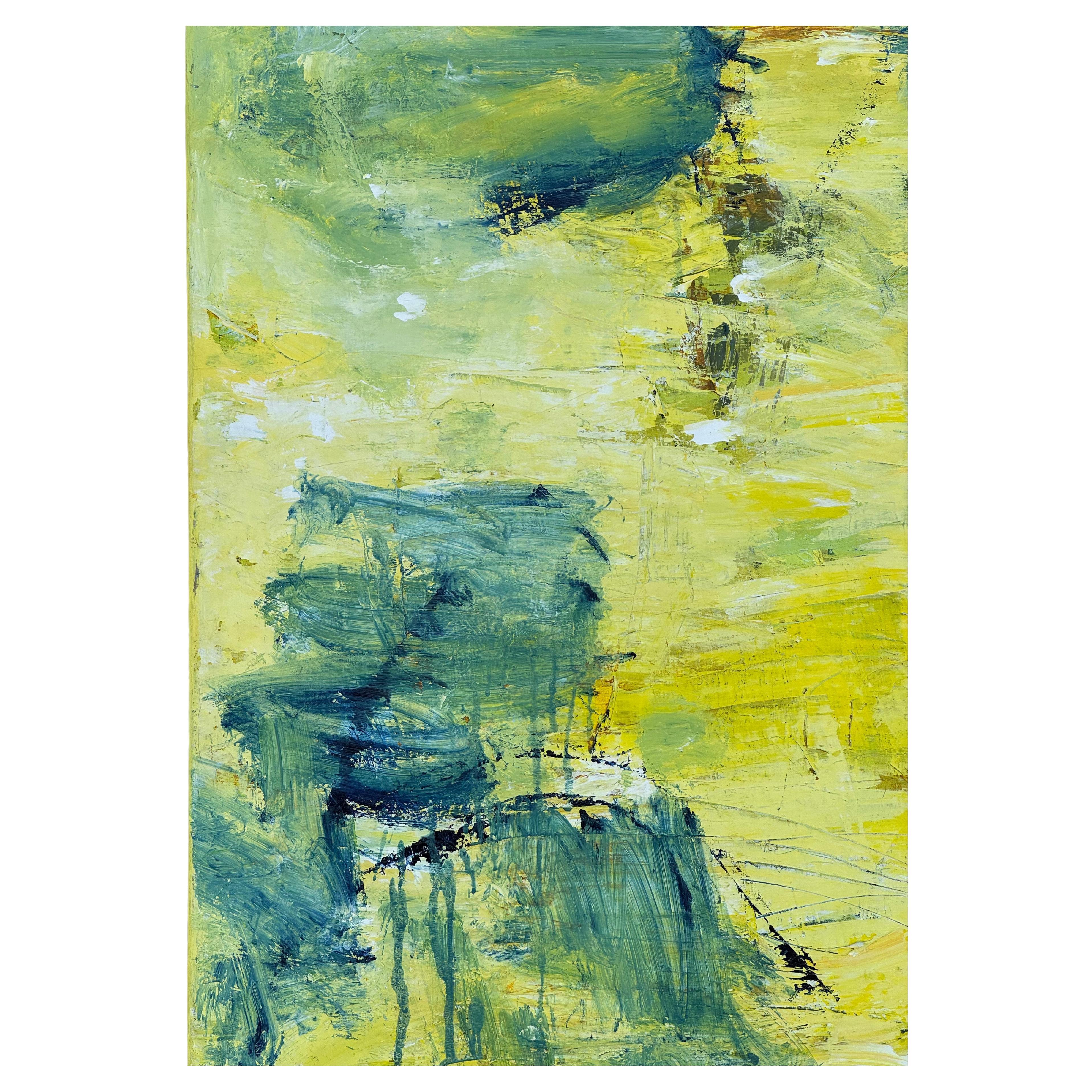American Beth Donahue Abstract Oil On Canvas Painting For Sale