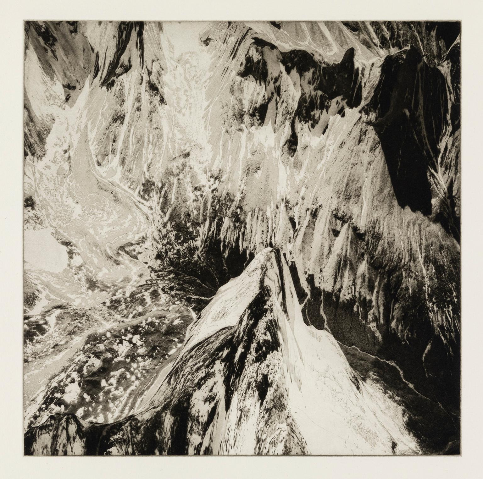 'Cerro Paine Grande, Chile' — from the series 'Axis Mundi', Contemporary - Print by Beth Ganz