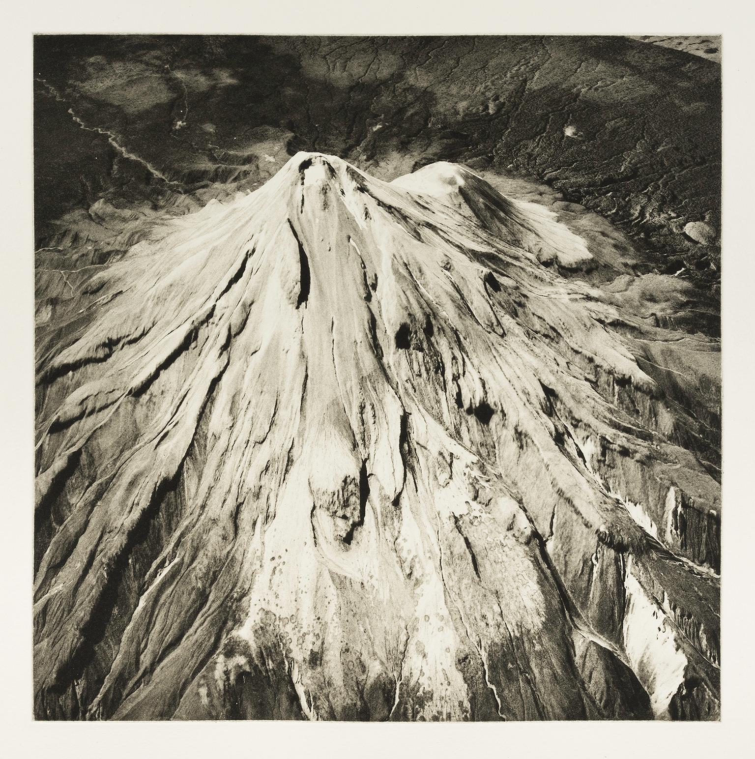 'Mount Taranaki, New Zealand' — from the series 'Axis Mundi', Contemporary - Print by Beth Ganz